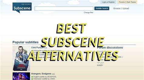 subscene proxy unblock|10 Best Subscene Alternatives: Top Subtitle .